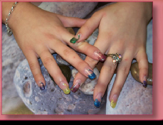 Beautiful Nails from Pebbles Beauty Llanelli